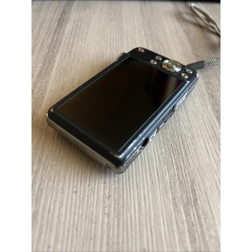 Casio Exilim EX-S10A 10.1MP Digital Camera w/ Battery Black - Tested/Works